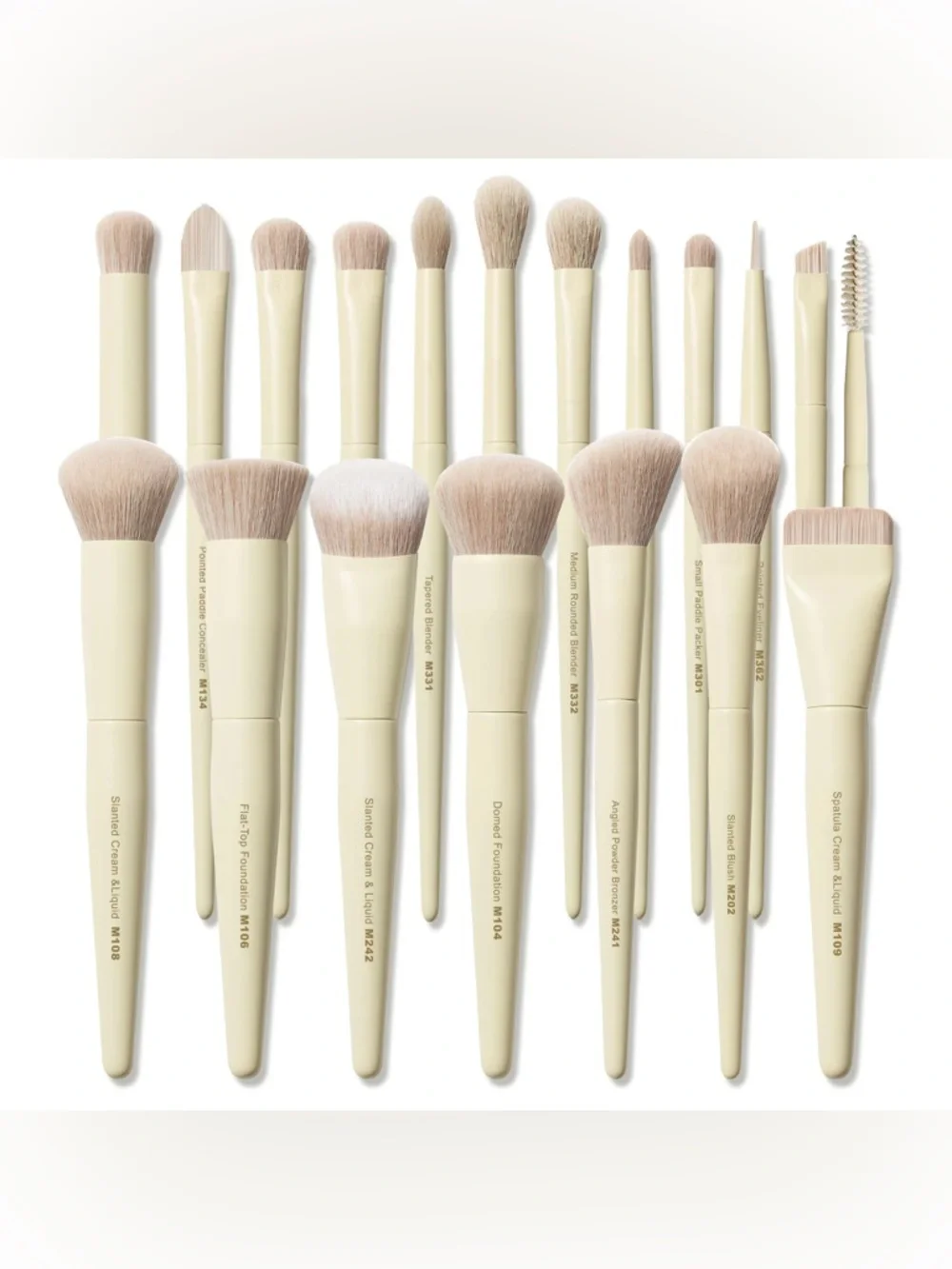 Buttery Blends Brush Set 18Pcs Face & Eye Makeup Brushes Set